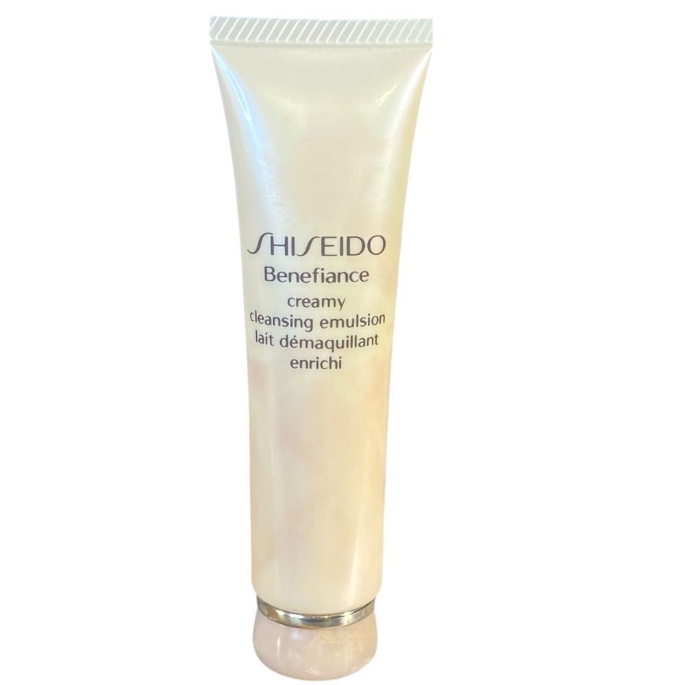 Shiseido Benefiance Creamy Cleansing Emulsion NWOT 30ml 1 Fl oz Travel Size